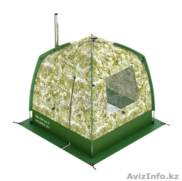Продажа всепогодных палаток, мобильных бань, печей с доставкой по всему Казахста - Изображение #3, Объявление #1613375