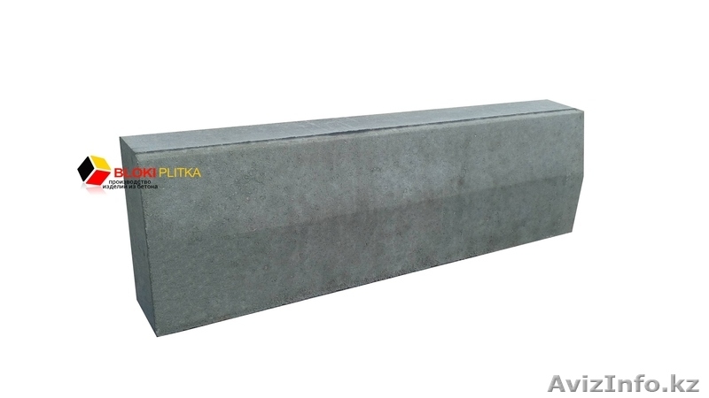 Накрывочный элемент, бордюр дорожный, поребрик в Алматы - Изображение #2, Объявление #1434072