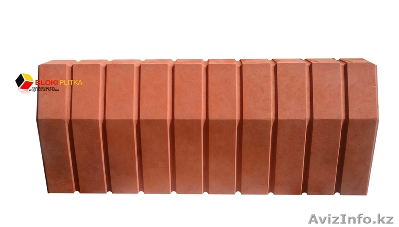 Накрывочный элемент, бордюр дорожный, поребрик в Алматы - Изображение #4, Объявление #1434072