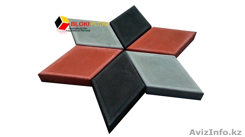 Вибролитая тротуарная плитка в Алматы - Изображение #4, Объявление #1434068