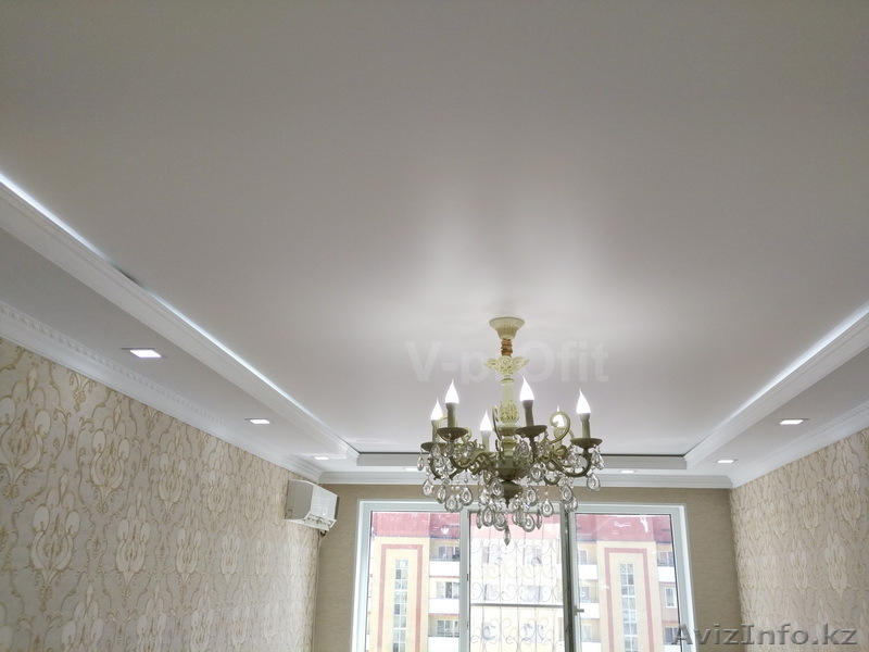 натяжные потолки в алматы - глянцевые, матовые, сатиновые, фотопечать - Изображение #9, Объявление #1621057