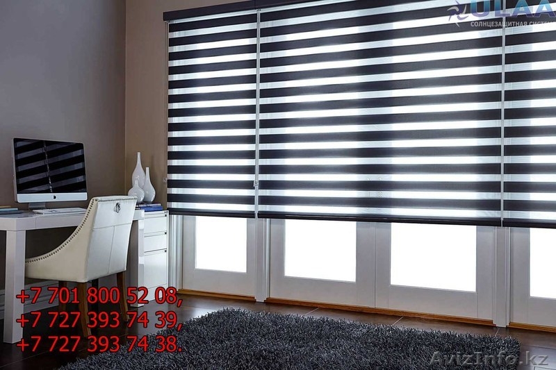 Ролл-шторы зебра, жалюзи, защитные системы - Изображение #1, Объявление #1632727