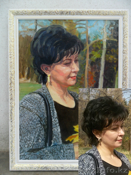 Пишу портреты  по фото разная техника живописи. - Изображение #9, Объявление #322169