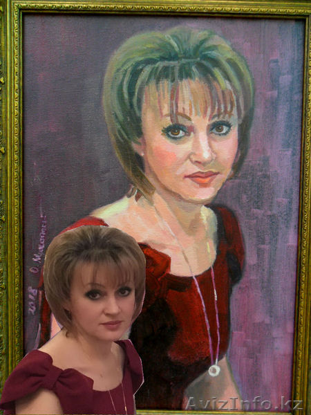 Портреты по фото в Алматы.Профессионально и недорого. - Изображение #4, Объявление #251106