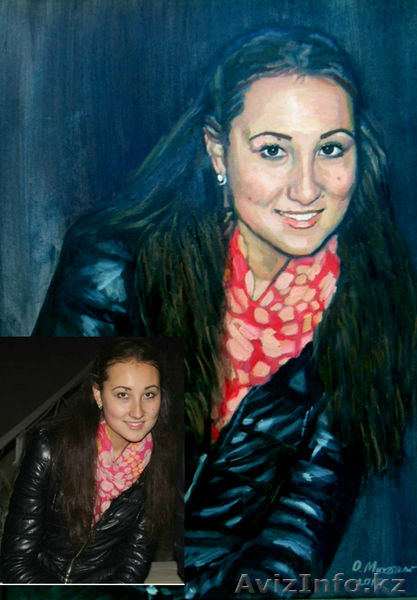 Пишу портреты  по фото разная техника живописи. - Изображение #10, Объявление #322169