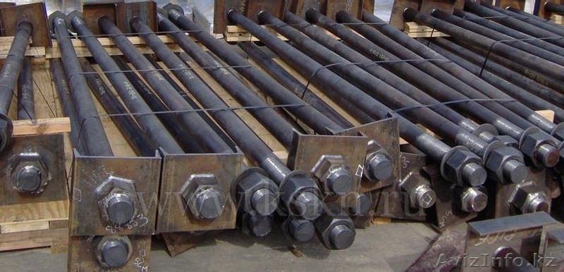 Болты фундаментные в Алматы - Изображение #1, Объявление #1635119