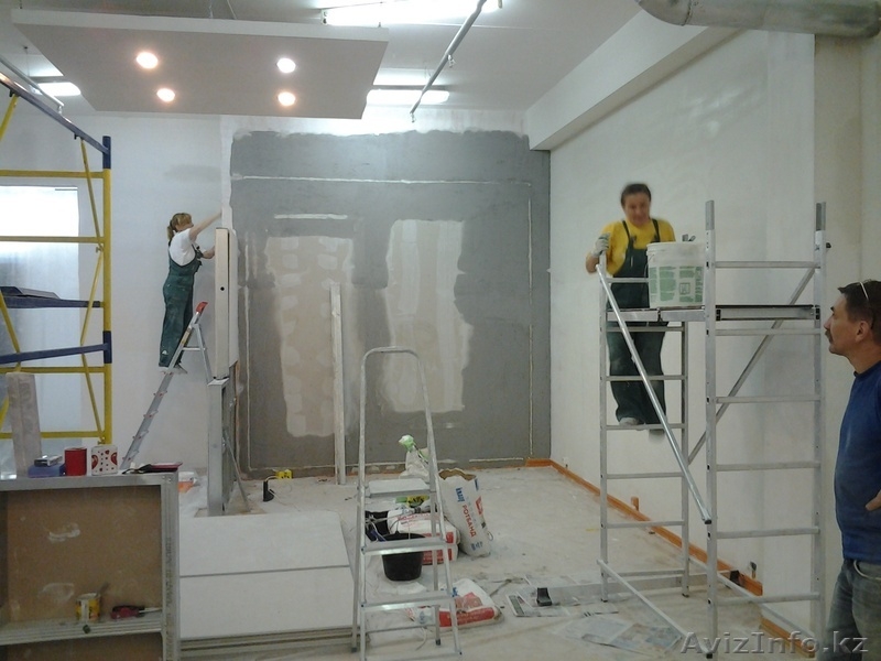 Ремонтные работы коммерческих помещений в Алматы - Изображение #1, Объявление #1637680