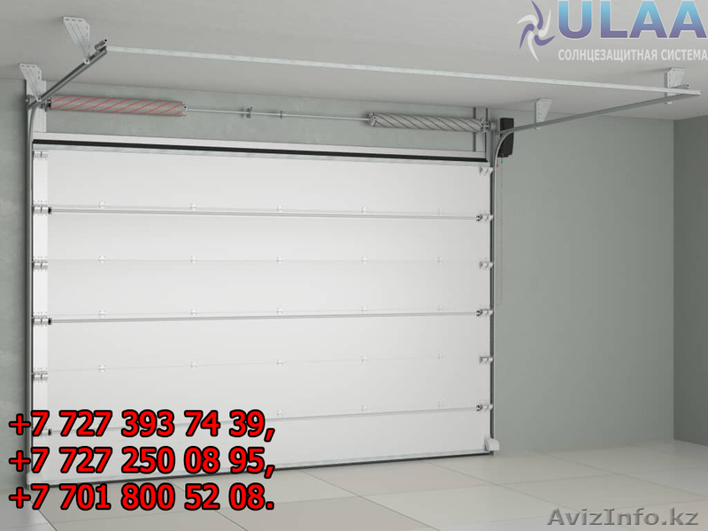 Гаражные ворота, римские и рулонные шторы, жалюзи, рольставни - Изображение #1, Объявление #1644098