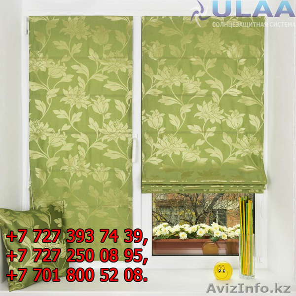 Рулонные и римские шторы, жалюзи, защитные рольставни - Изображение #3, Объявление #1643041