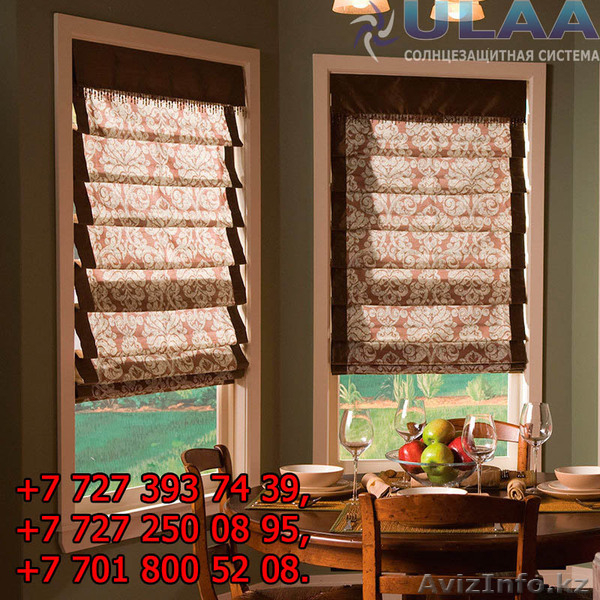 Вертикальные и горизонтальные жалюзи, рулонные и римские шторы, ворота - Изображение #3, Объявление #1643303