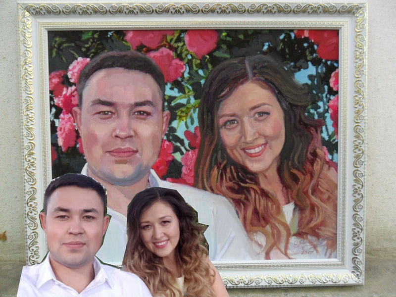 Свадебный портрет по фото ручной работы за доступную цену. - Изображение #1, Объявление #1644827