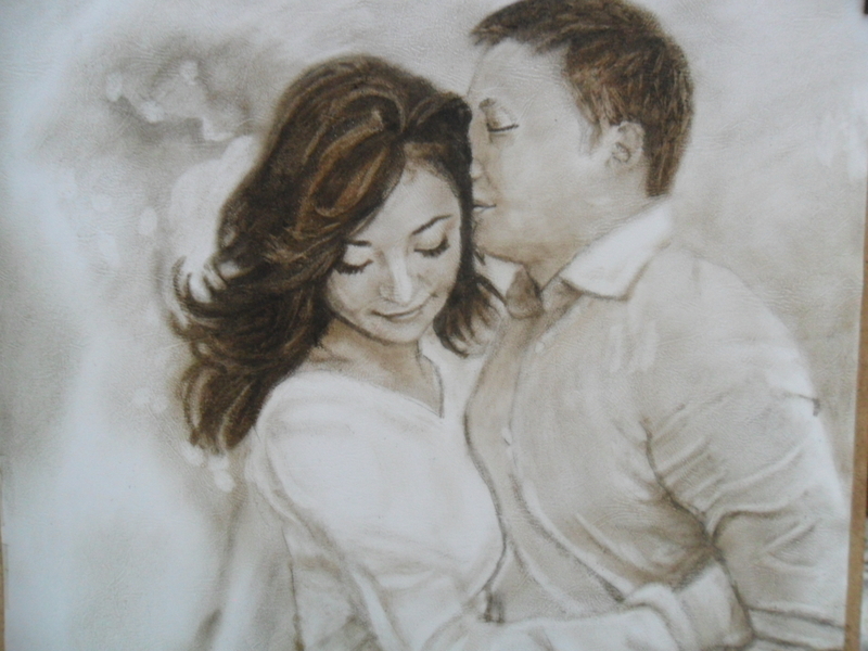 Свадебный портрет по фото ручной работы за доступную цену. - Изображение #9, Объявление #1644827