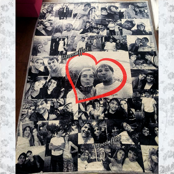 Плед с фотографиями, оригинальный подарок фотопокрывало Алматы - Изображение #4, Объявление #1216159
