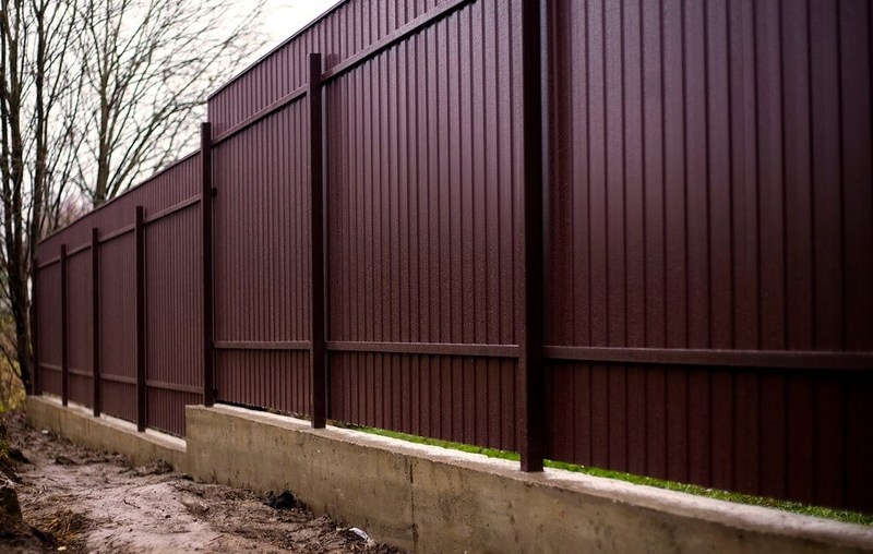 Монтаж забора из проф. листа - Изображение #4, Объявление #1657947