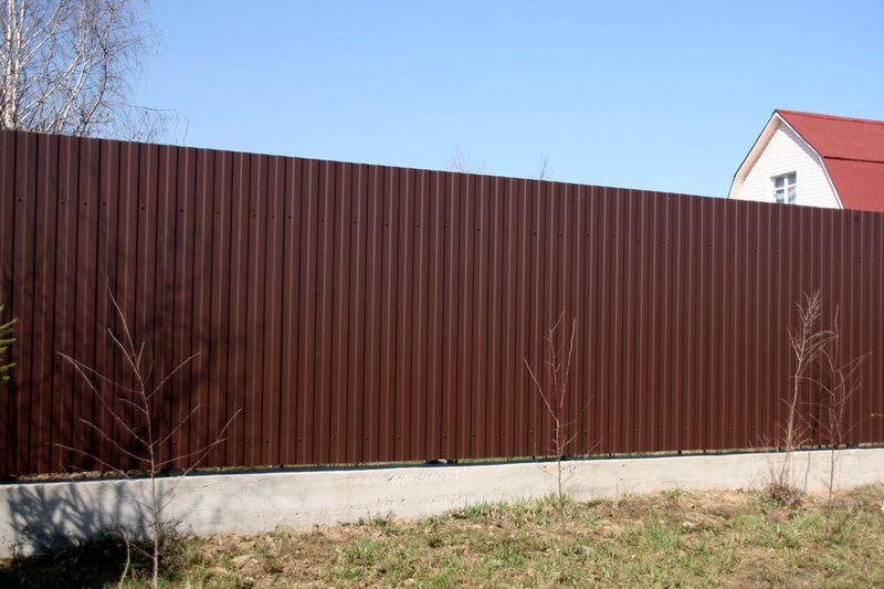 Монтаж забора из проф. листа - Изображение #1, Объявление #1657947