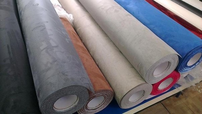 Алькантара графит самоклеющаяся или на клею серого цвета - Изображение #3, Объявление #1661880