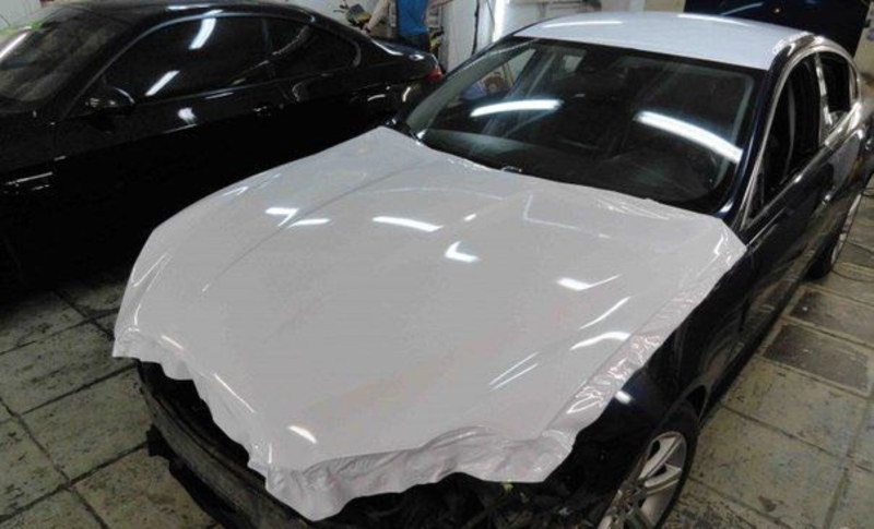 Белая глянцевая пленка на авто, белый глянец для оклейки винил - Изображение #1, Объявление #1661884