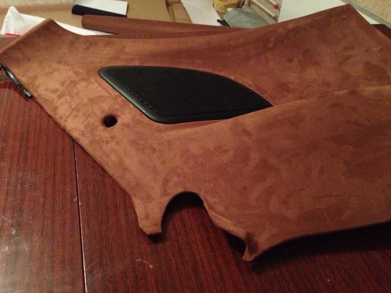 Алькантара коричневого цвета, alcantara, автомобильная, с клеям, на поролоне и б - Изображение #3, Объявление #1661881