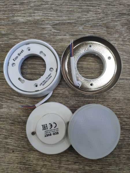 Лампочка светодиодная LED  GX53 8W Нейтральный белый,  Теплый белый - Изображение #4, Объявление #1683862