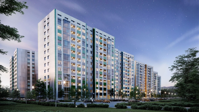 1-комнатные в ЖК Аспан-Сити от 10,03 млн тг - Изображение #3, Объявление #1685780