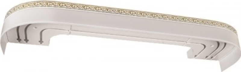 КАРНИЗЫ  для  ШТОР потолочные 2-х, 3-х рядные - Изображение #4, Объявление #1684462