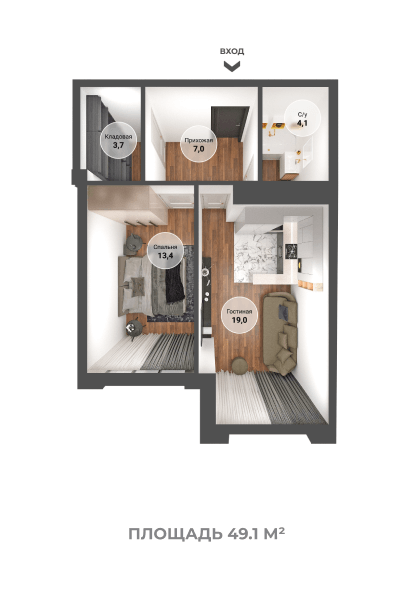 Эксклюзивная Роскошная Квартира - Изображение #1, Объявление #1693878