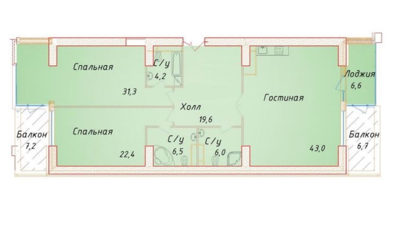 Трешка в центре мегаполиса, начинай ремонт! - Изображение #3, Объявление #1707631