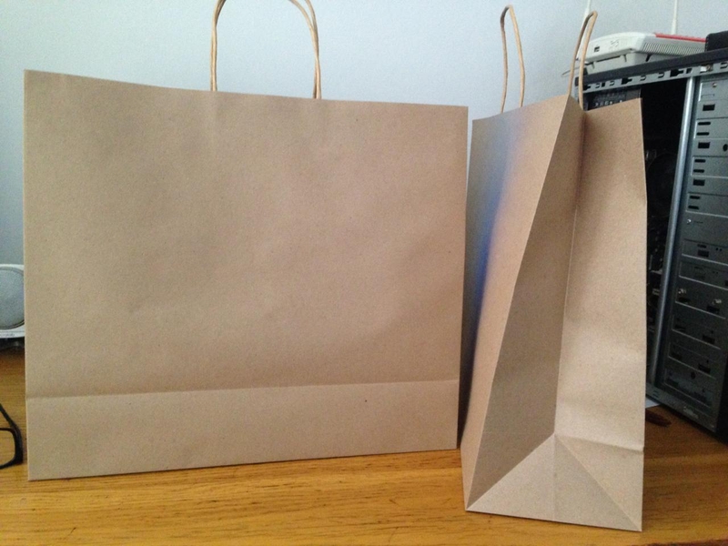 Бумажные пакеты из бурого и белого крафта - Изображение #3, Объявление #1709295