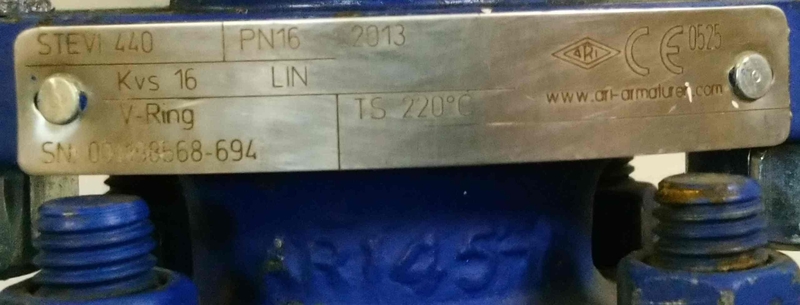 Клапан регулирующий AIR-STEVI 32.440 DN40 PN16 - Изображение #3, Объявление #1722538