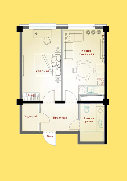 Новая 2-комнатная квартира в Новом доме! - Изображение #3, Объявление #1722115