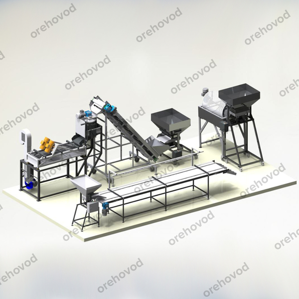 Промышленная линия по переработке фундука (200 кг/ч) - Изображение #1, Объявление #1726218