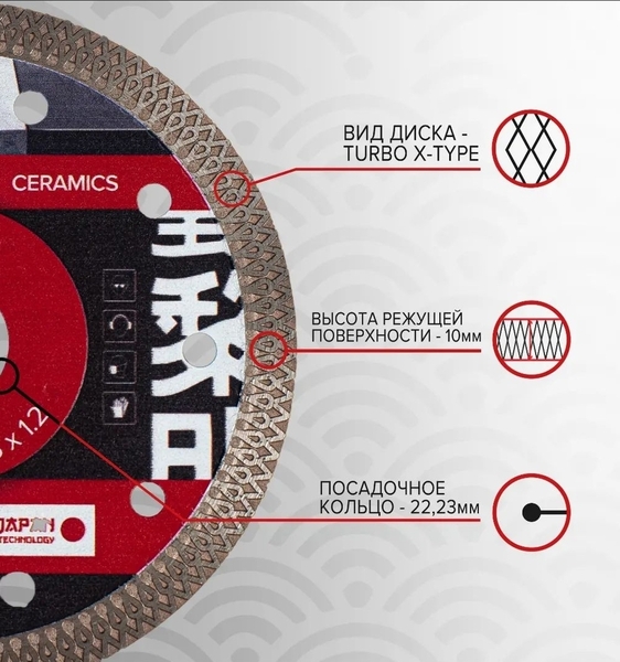 Многоцелевой алмазный диск KATANA X-Type - Изображение #3, Объявление #1731829