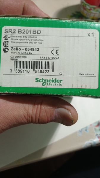 Контроллер Schneider ZELIO SR2 B201BD - Изображение #6, Объявление #1731407