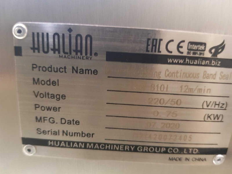 Роликовый запайщик с датиром HUALIAN FRBM-810I - Изображение #6, Объявление #1737543