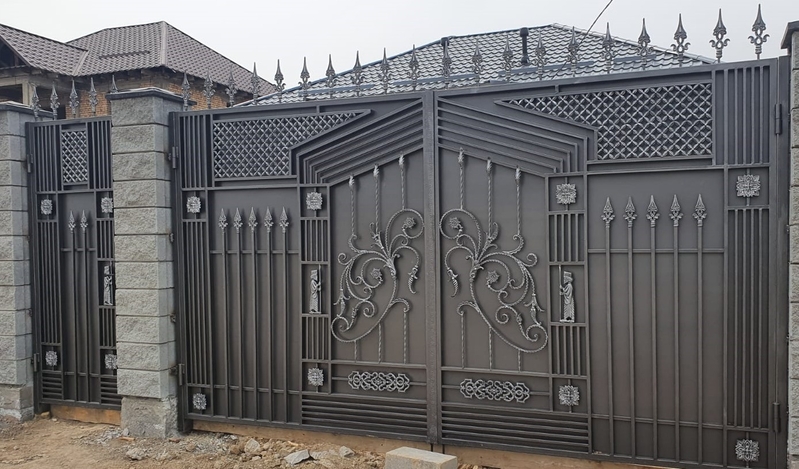 Ворота распашные или откатные (иранская ковка). Установка бесплатно. - Изображение #3, Объявление #1315837