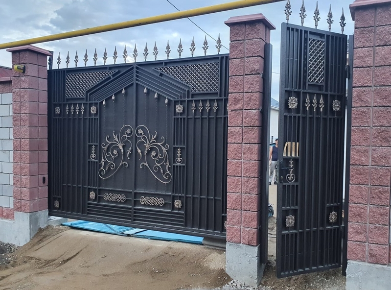 Ворота распашные или откатные (иранская ковка). Установка бесплатно. - Изображение #7, Объявление #1315837