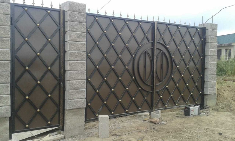 Ворота распашные или откатные "Камила". Установка бесплатно. - Изображение #4, Объявление #1315839