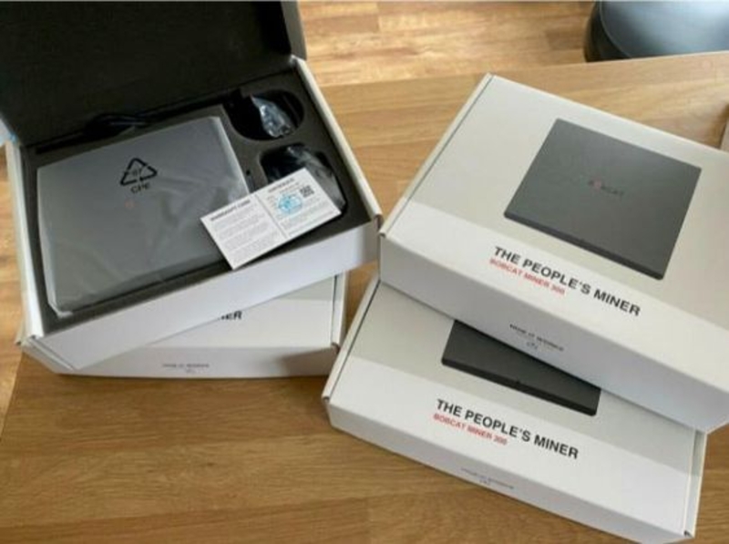 Bobcat 300 Hotspot Miner HNT Helium US915 UK/EU 868 Original - Изображение #1, Объявление #1739466