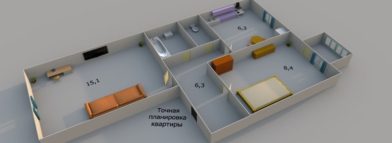 Продам 2 ком Ауэзова Джандосова за 27 млн. - Изображение #5, Объявление #1740060
