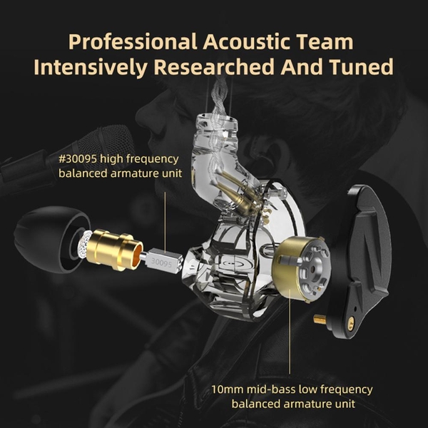 Наушники KZ Zsn Pro X Арматурные - Изображение #3, Объявление #1742479