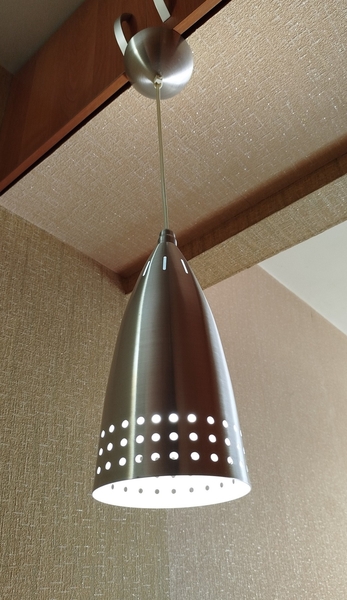 Люстра - Подвесной светильник с алюминиевым плафоном б/у, 3 шт. - Изображение #1, Объявление #1749162