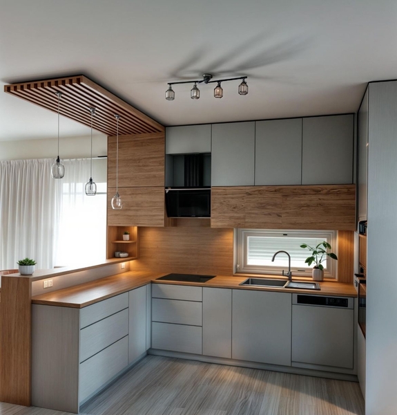 Кухонный гарнитур современный на заказ - Изображение #3, Объявление #1749507