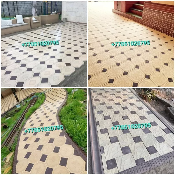 Евро-брусчатка мрамор из бетона. Тротуарная плитка. - Изображение #3, Объявление #1746976