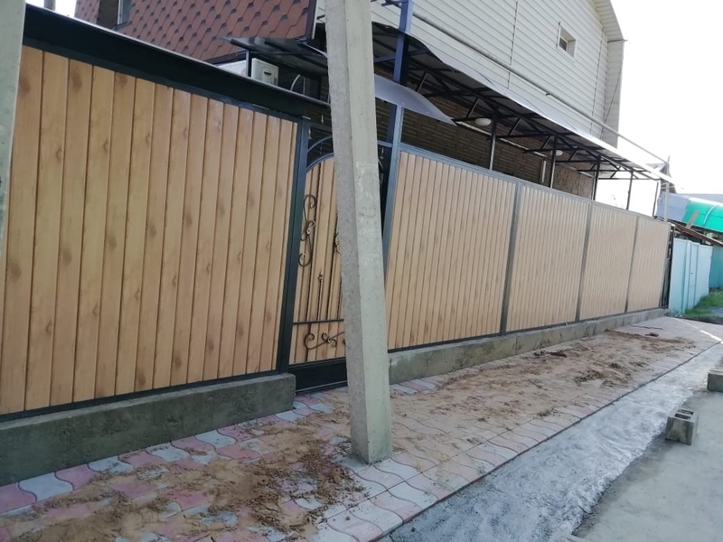 Заборы под ключ: Алматы, Талдыкорган, Конаев. Гарантия - Изображение #6, Объявление #1752921