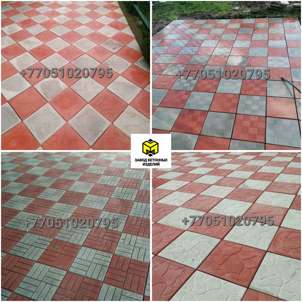 Тротуарная плитка 30/30-33/33. Брусчатка Алматы - Изображение #3, Объявление #1752952