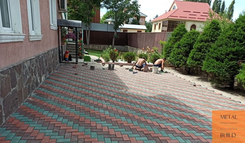 Укладка плитки, брусчатки, бордюра под ключ: Алматы, Конаев. Гарантия - Изображение #1, Объявление #1753464