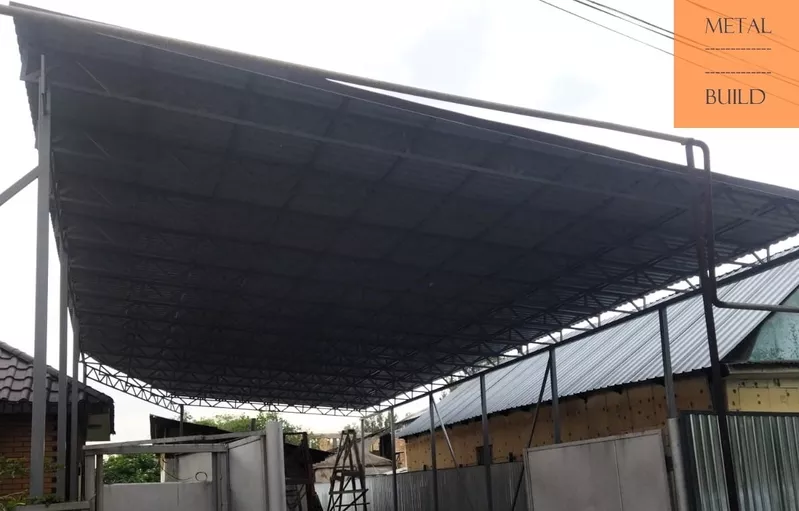 Металлические каркасы под ключ: Алматы, Талдыкорган, Конаев. Гарантия - Изображение #2, Объявление #1753468