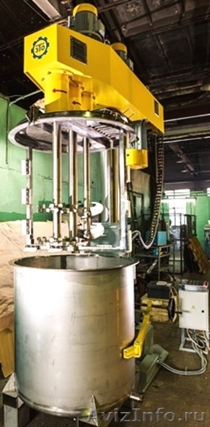 Диссольвер с гидравлическим подъемом инструмента от производителя - Изображение #6, Объявление #1523602